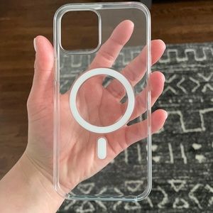 iPhone 12 Pro Max phone case - clear with MagSafe
